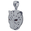 Silver Pendant with CZ Stone-929481