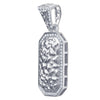 Silver Pendant with CZ Stone-929491
