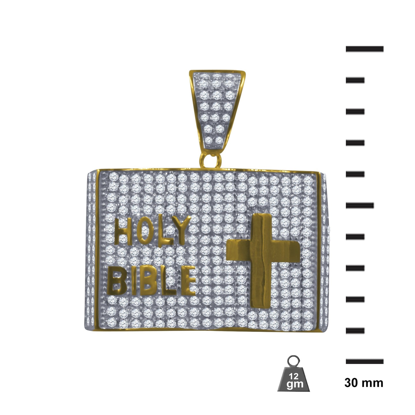 Silver Pendant with CZ Stone-929502