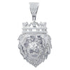 Silver Pendant with CZ Stone-929561