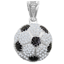 Silver Pendant with CZ Stone-929582