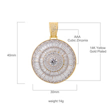 Spinner Silver Pendant with CZ Stone-929992