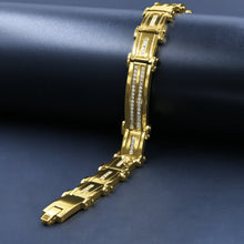 Stainless Steel bracelet with CZ 930592