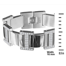 Stainless Steel bracelet with CZ 931971