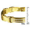 Steel Bracelet with CZ 2218-B