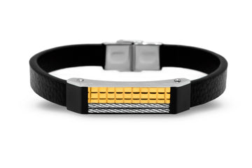 Steel-Leather-Greekkey-Bracelet-937163