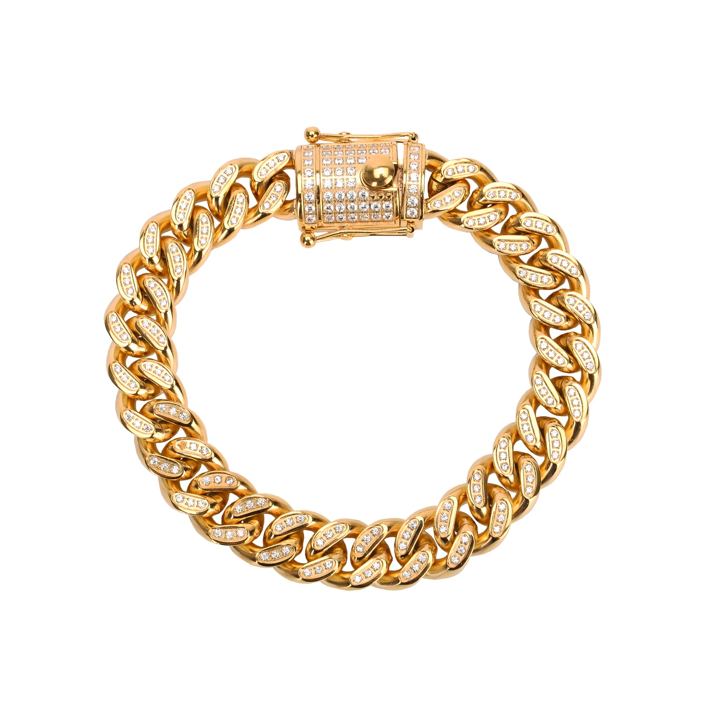 GOLIATH 12MM Steel Full CZ Cuban | 938552