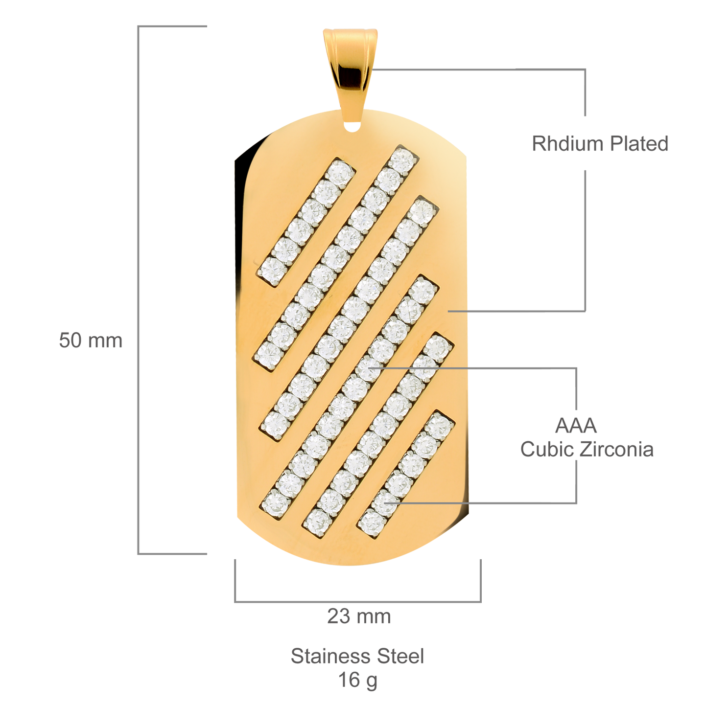 HEX Steel Pendant | 938682