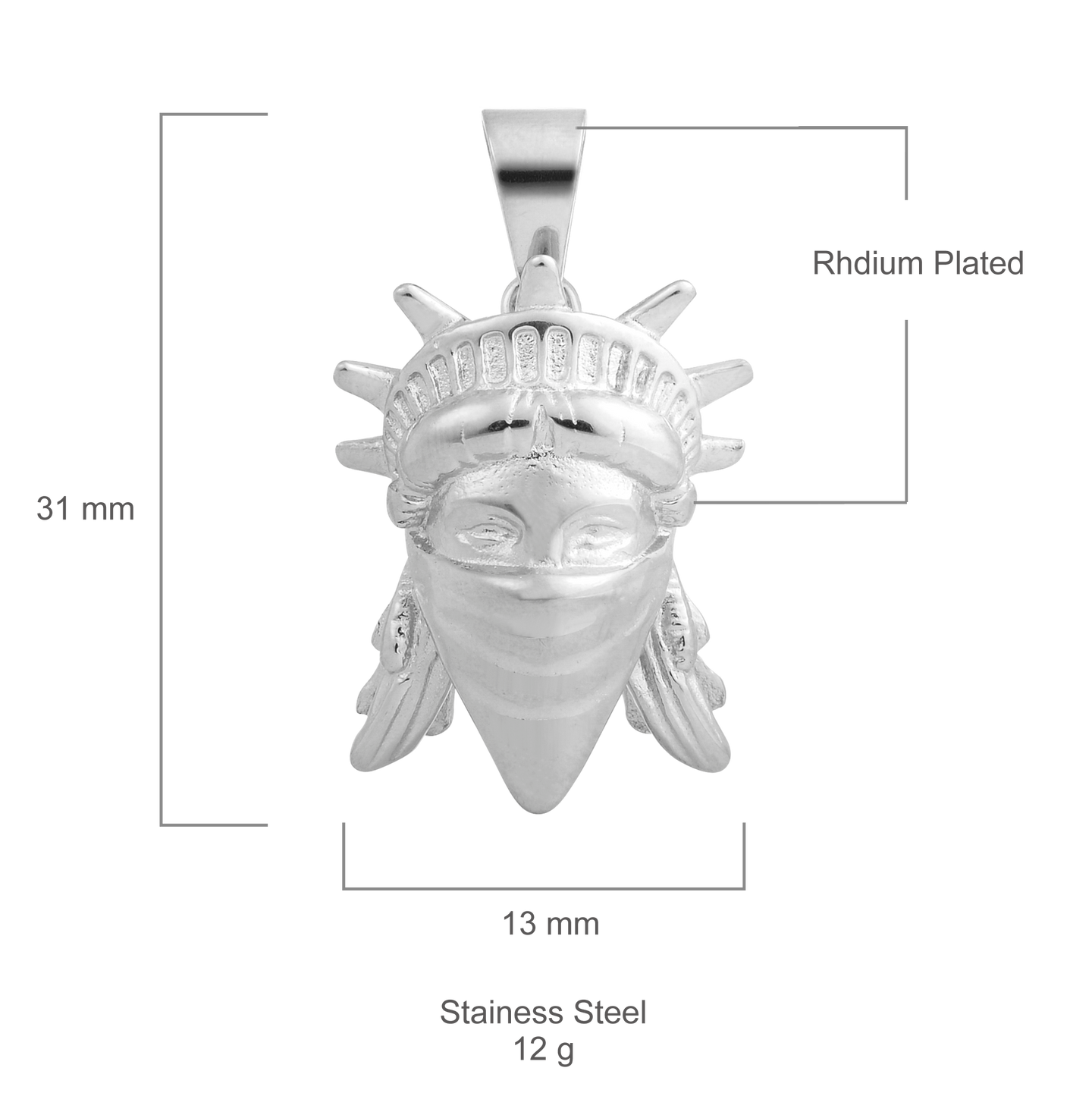 SOVEREIGN Steel Pendant | 938731