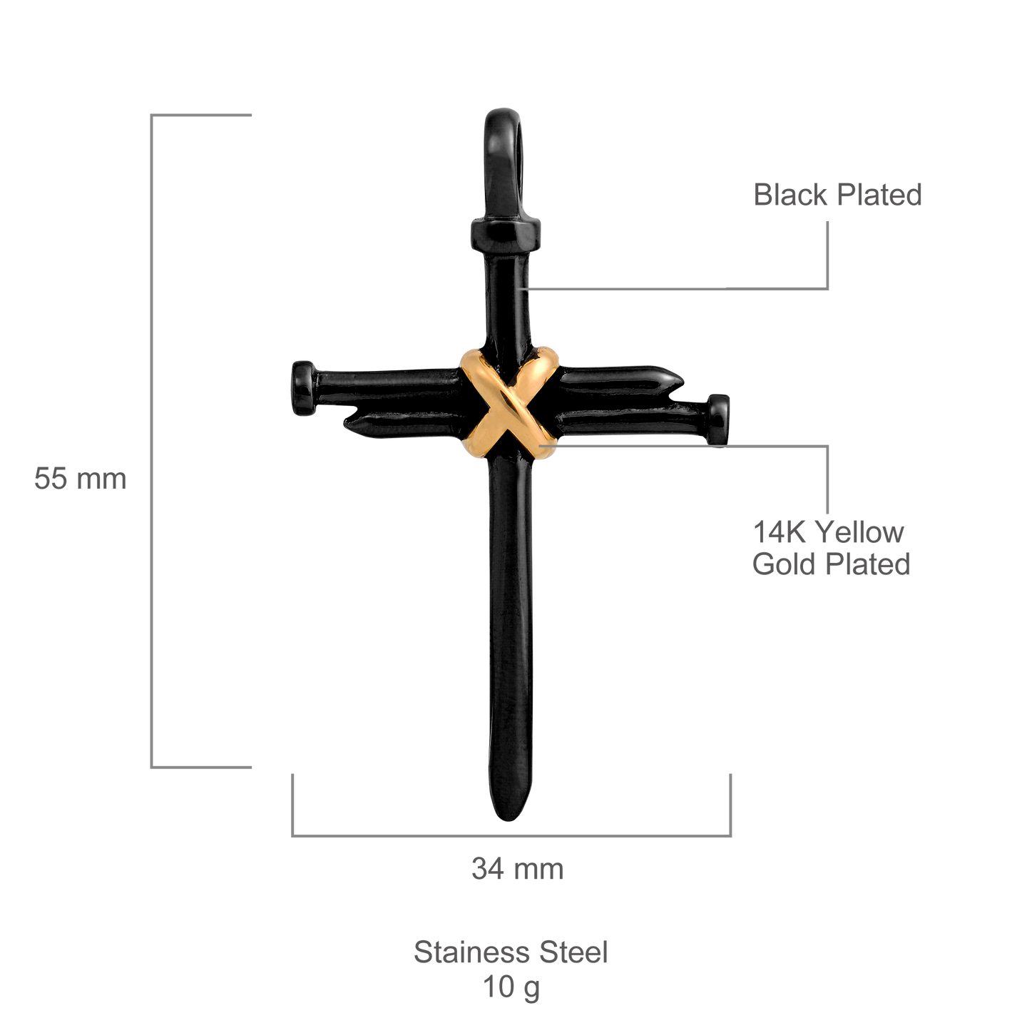 STRIKE Steel Pendant | 938773