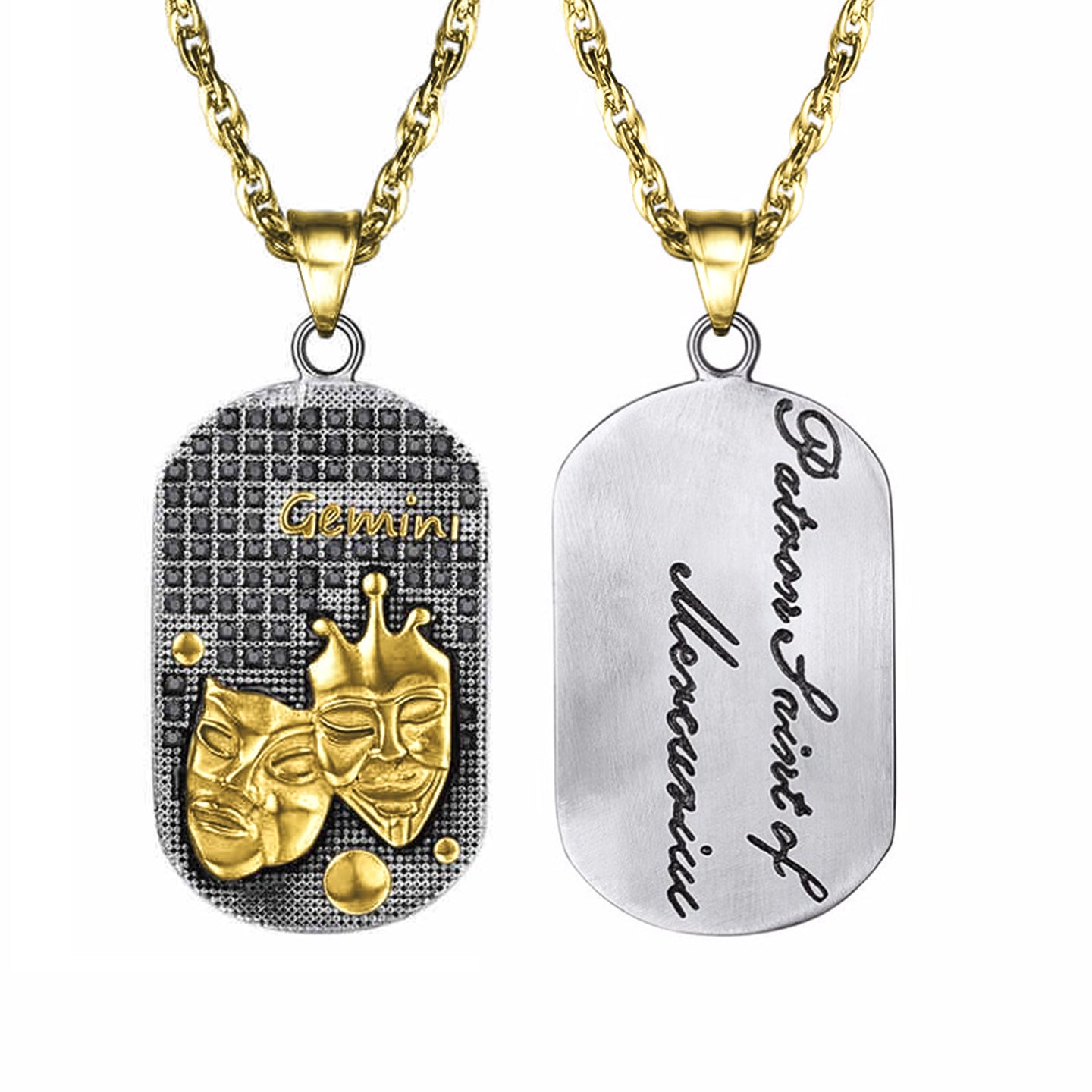 IMPERIAL Gemini Stainless Steel Chain & Charm | 939042