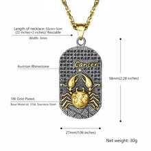 IMPERIAL Cancer Stainless Steel Chain & Charm | 939062