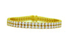 CZ Two Row Bracelet 960052