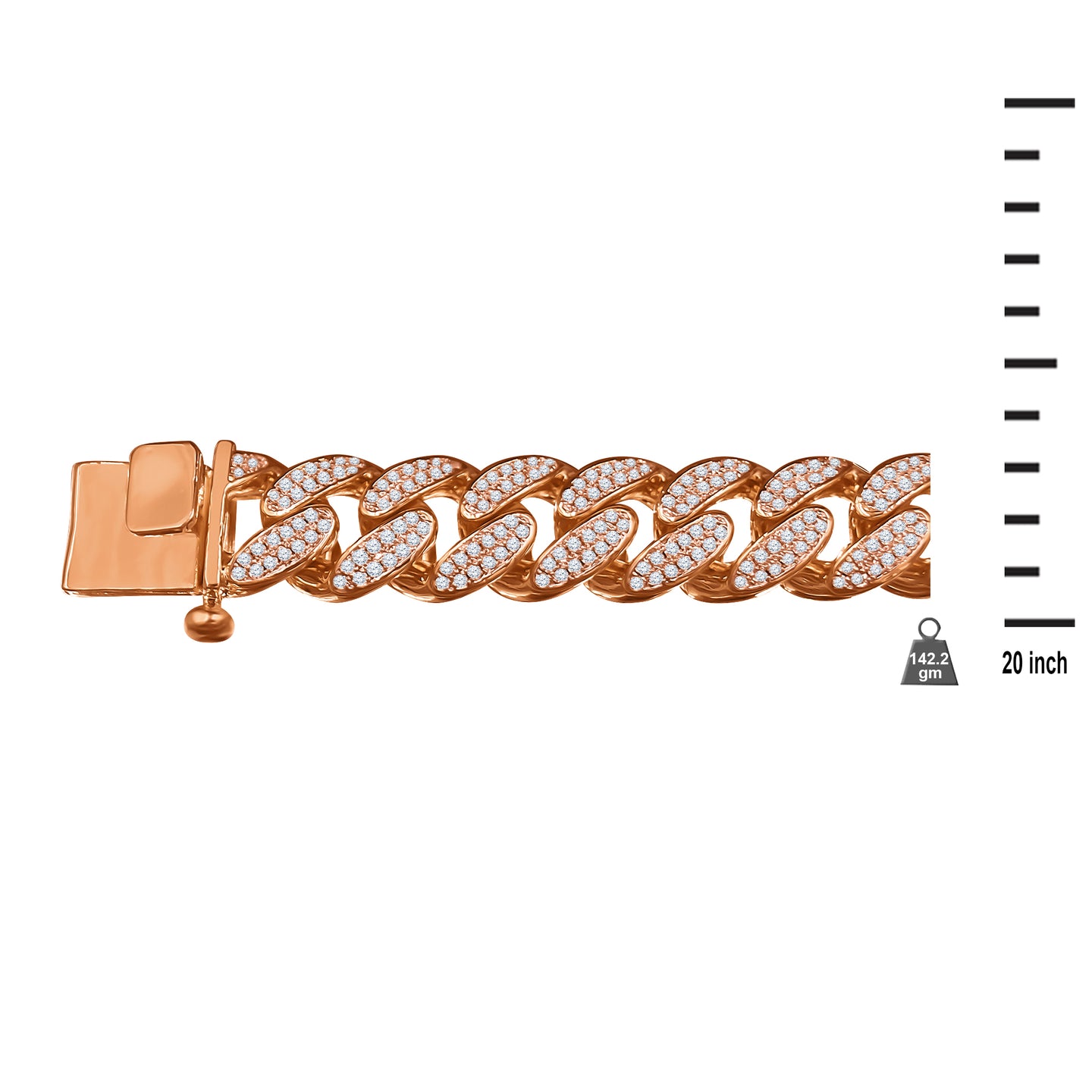 SURVIVOR 12 MM Cuban Chain | 9615052