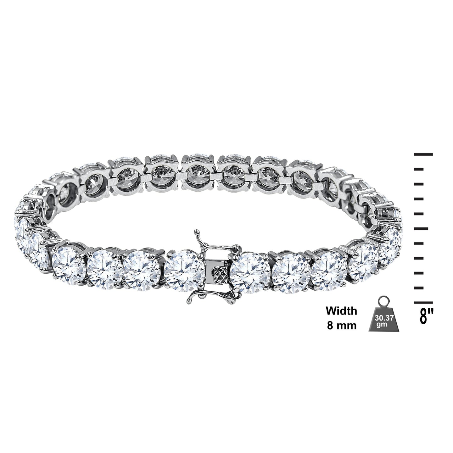 BOUNDLESS 8MM CZ Bracelet | 961611