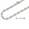 Ghost Silver Iced Out CZ Chain I 9213562