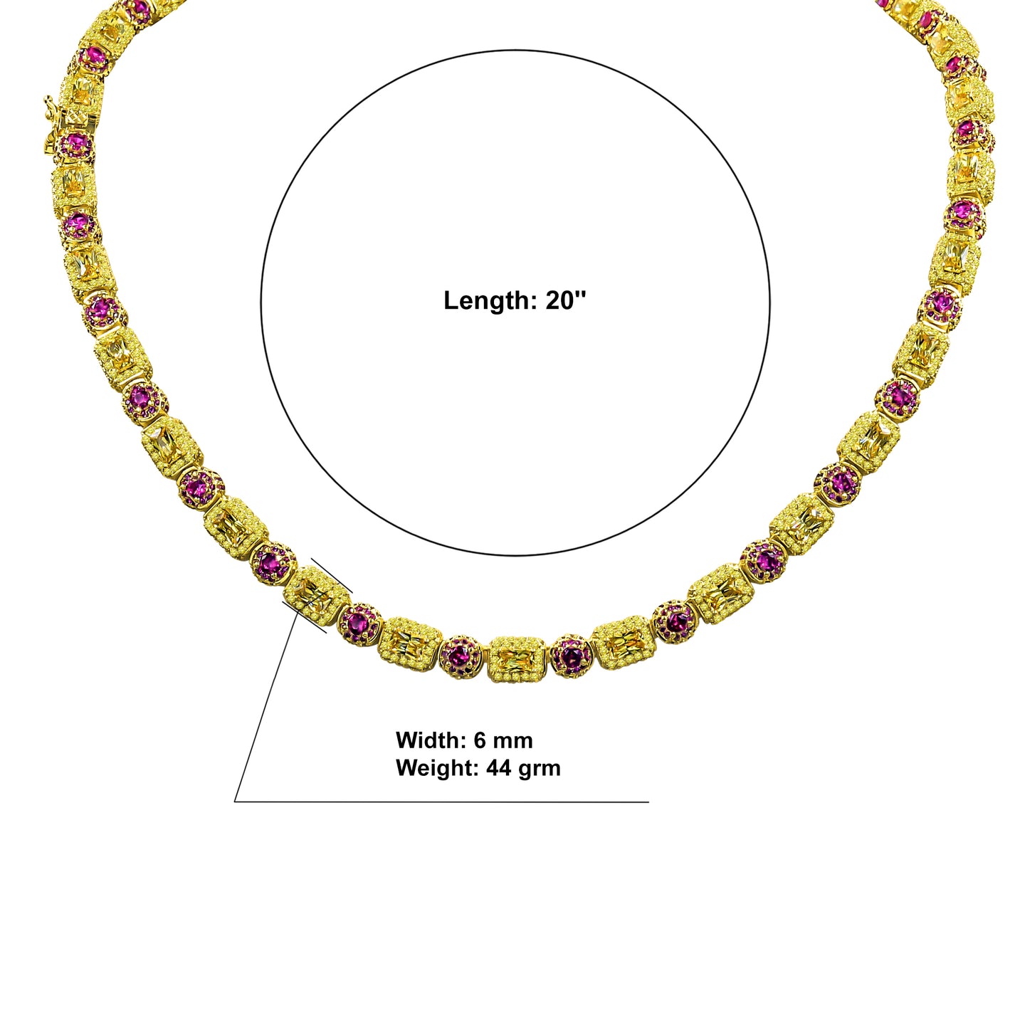 GHOST CZ CHAIN I 961676