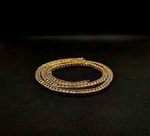 GLORIA BRASS ICED OUT CHAIN | 963381