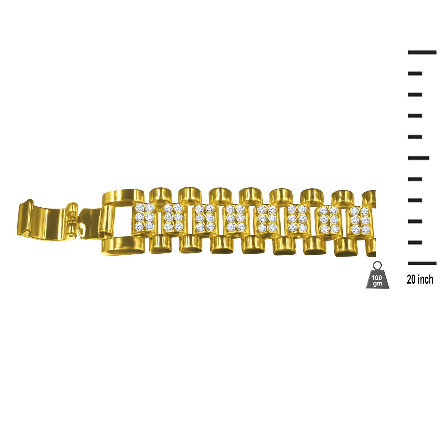 Crystal Stone Bracelet- 970771