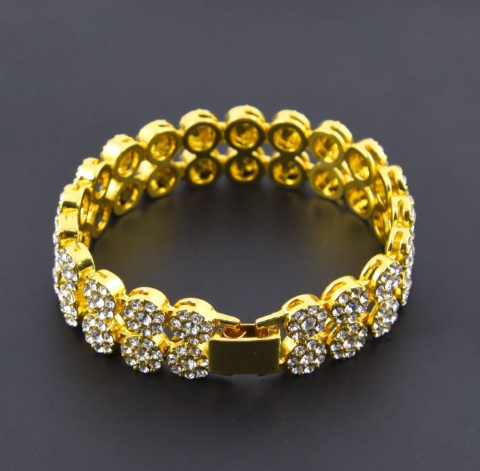 BUD 2 Row Flower Bracelet | 970831