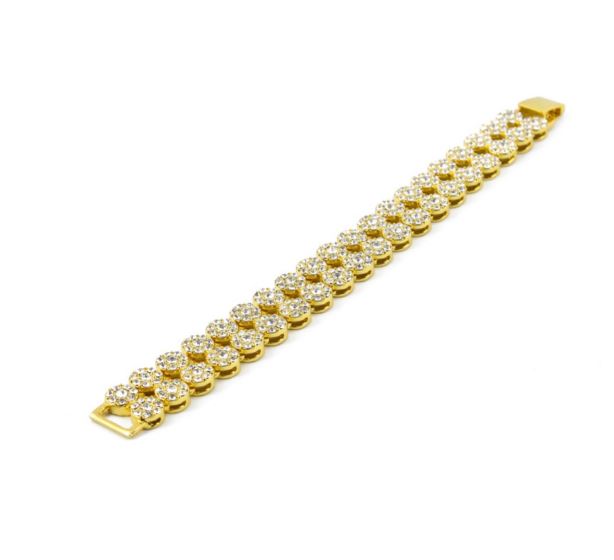 BUD 2 Row Flower Bracelet | 970831