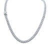 WIZARD SILVER MOISSANITE 8MM CHAIN I 993491