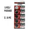 5 PCS batteries for watches 2025