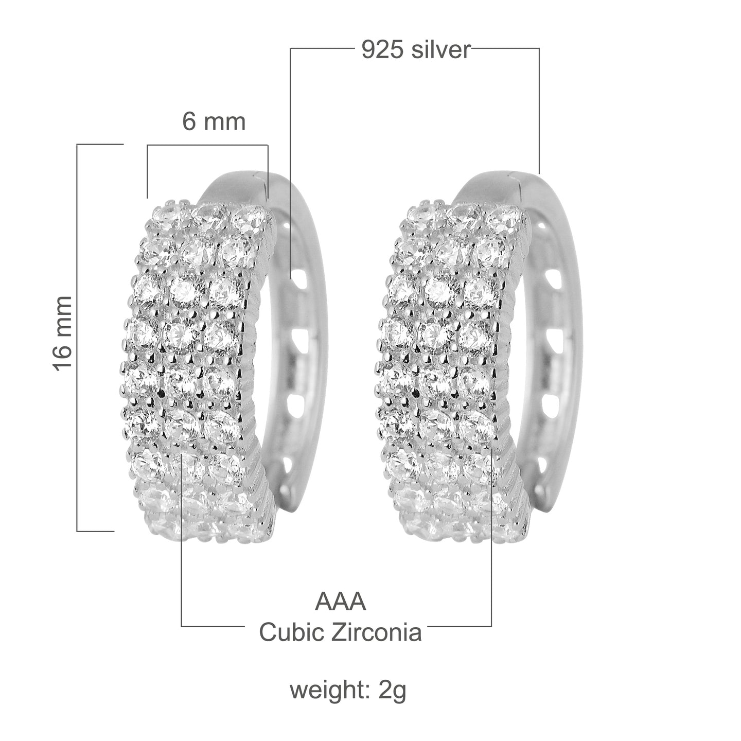 CURIO 925 EARRINGS | 9210811