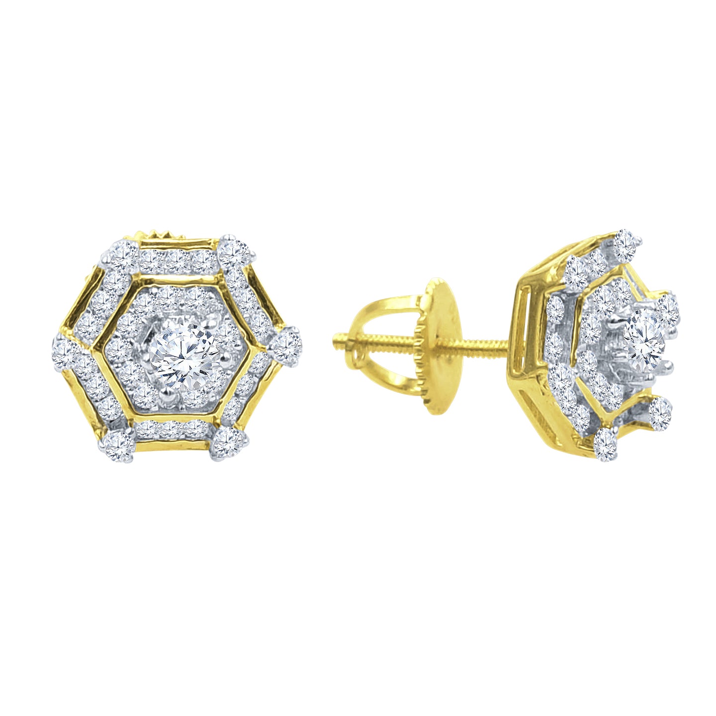 SENARY SILVER EARRINGS | 9214472