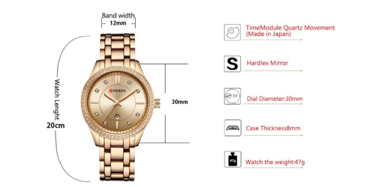 ROSEATE CURREN CLASSIC METAL I 550805