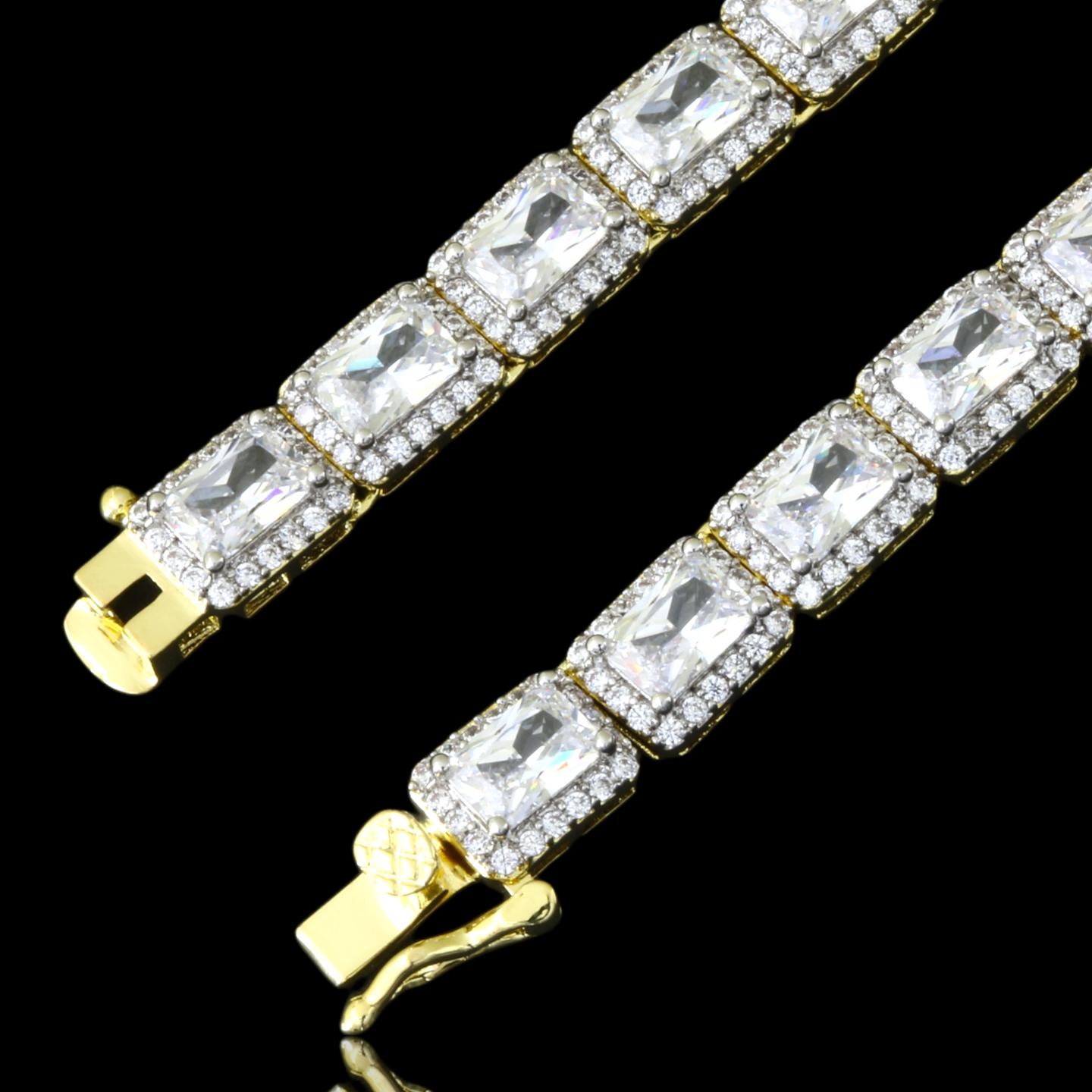 SHOWY 6MM SQUARE TENNIS CHAIN | 962202