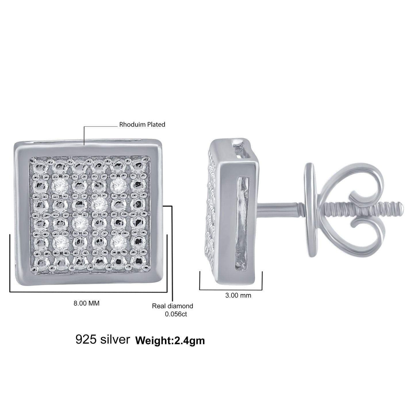 RAYONNANT EAR STUDS I 990601