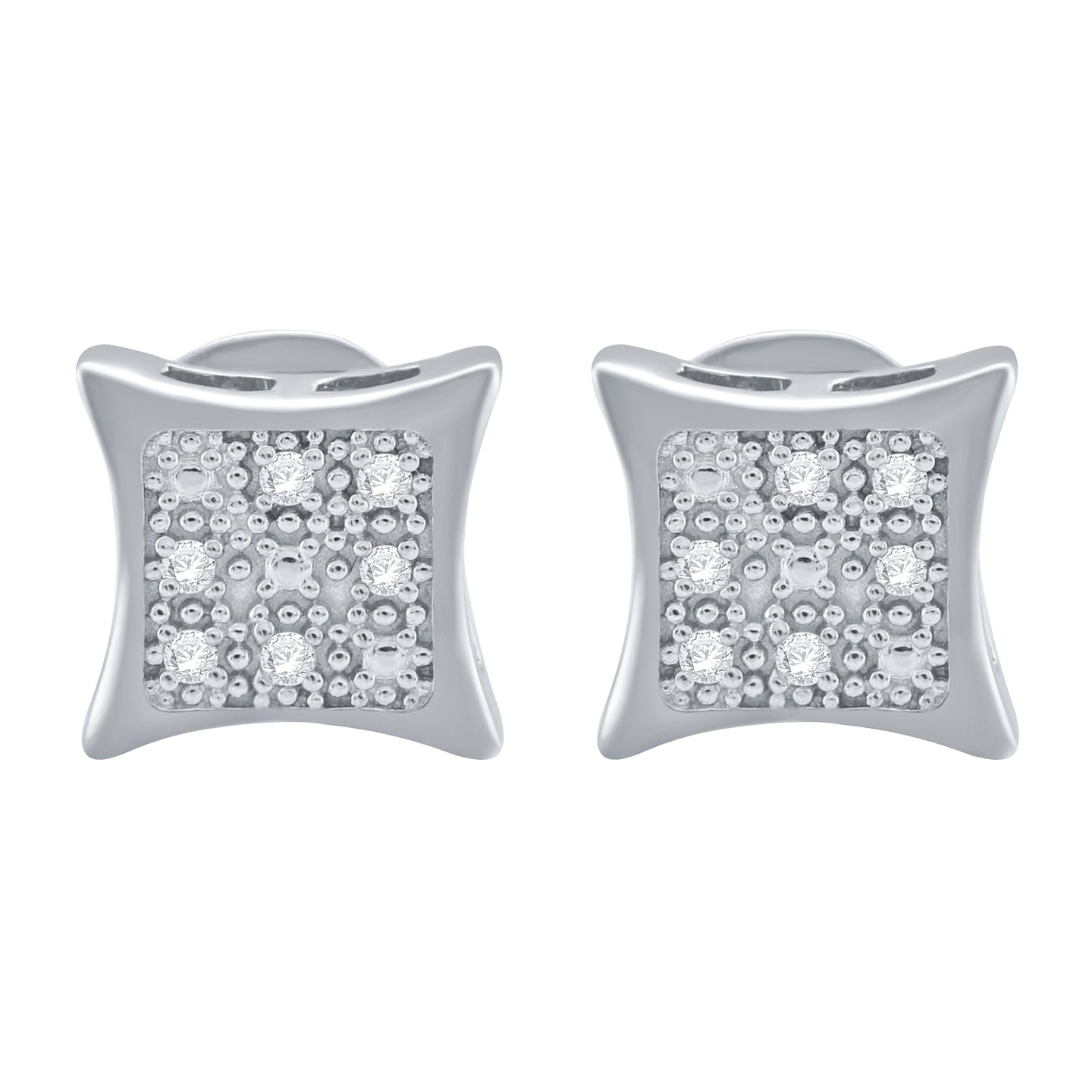 INSOLITO 925 REAL DIAMOND EARRINGS I 990681