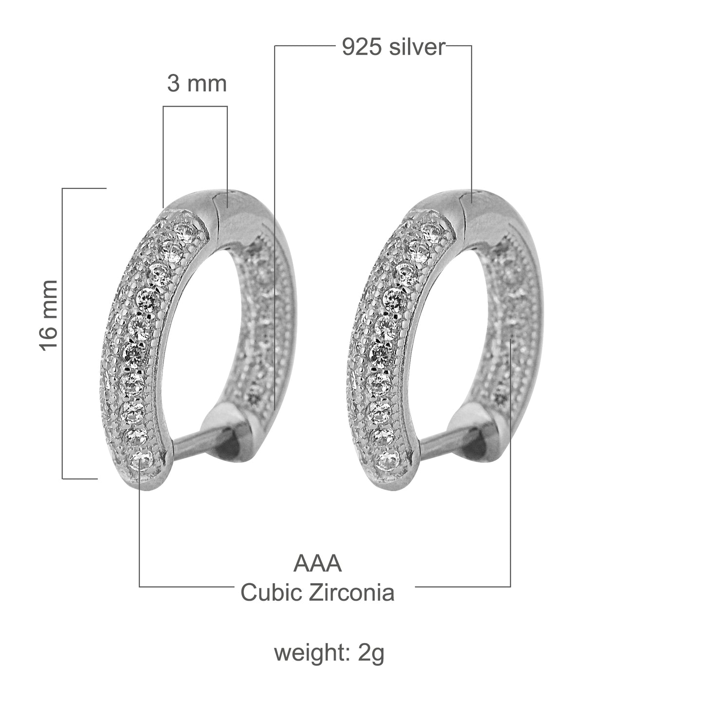 WINGED 925 EARRINGS | 9210471