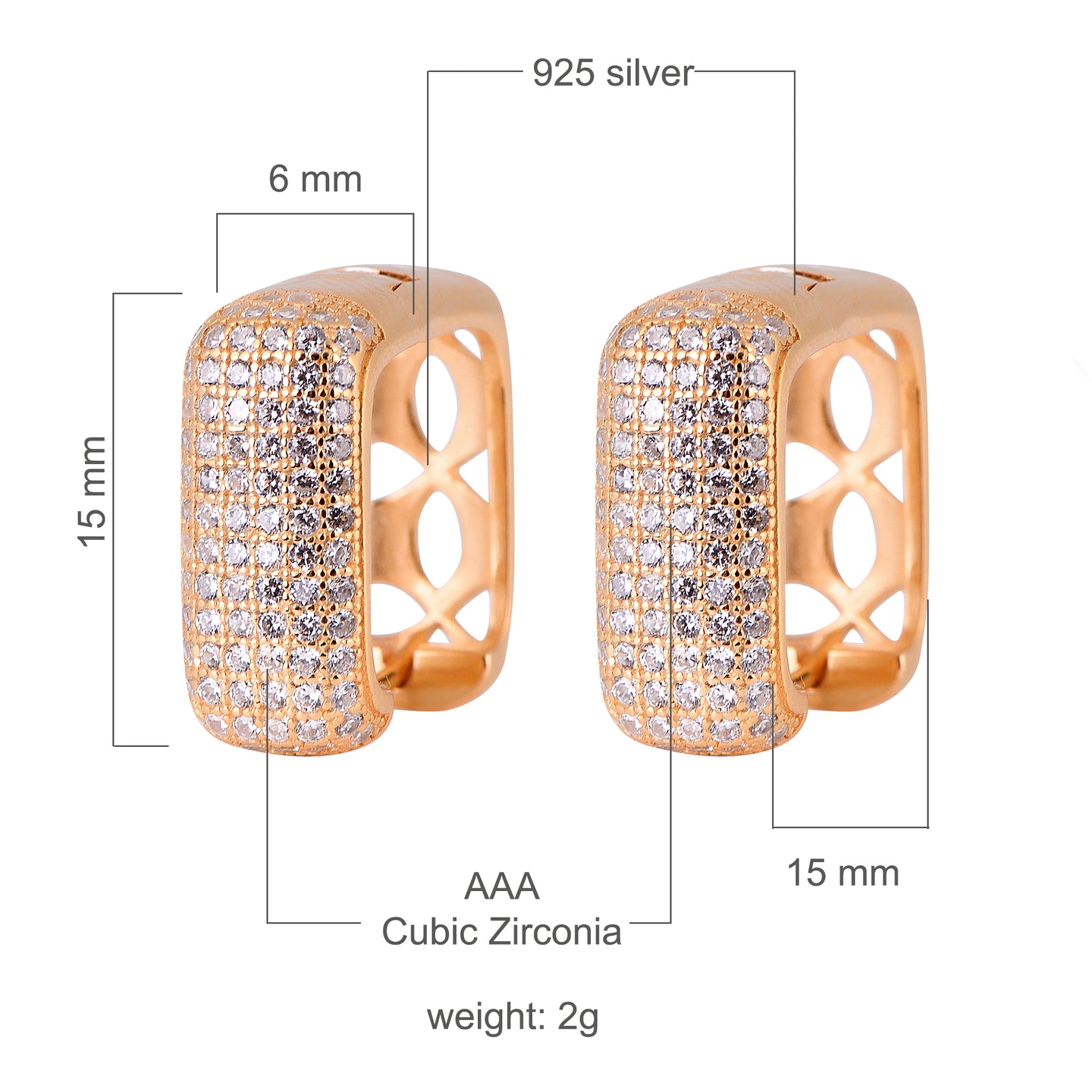 CLASSY 925 EARRINGS | 9210581