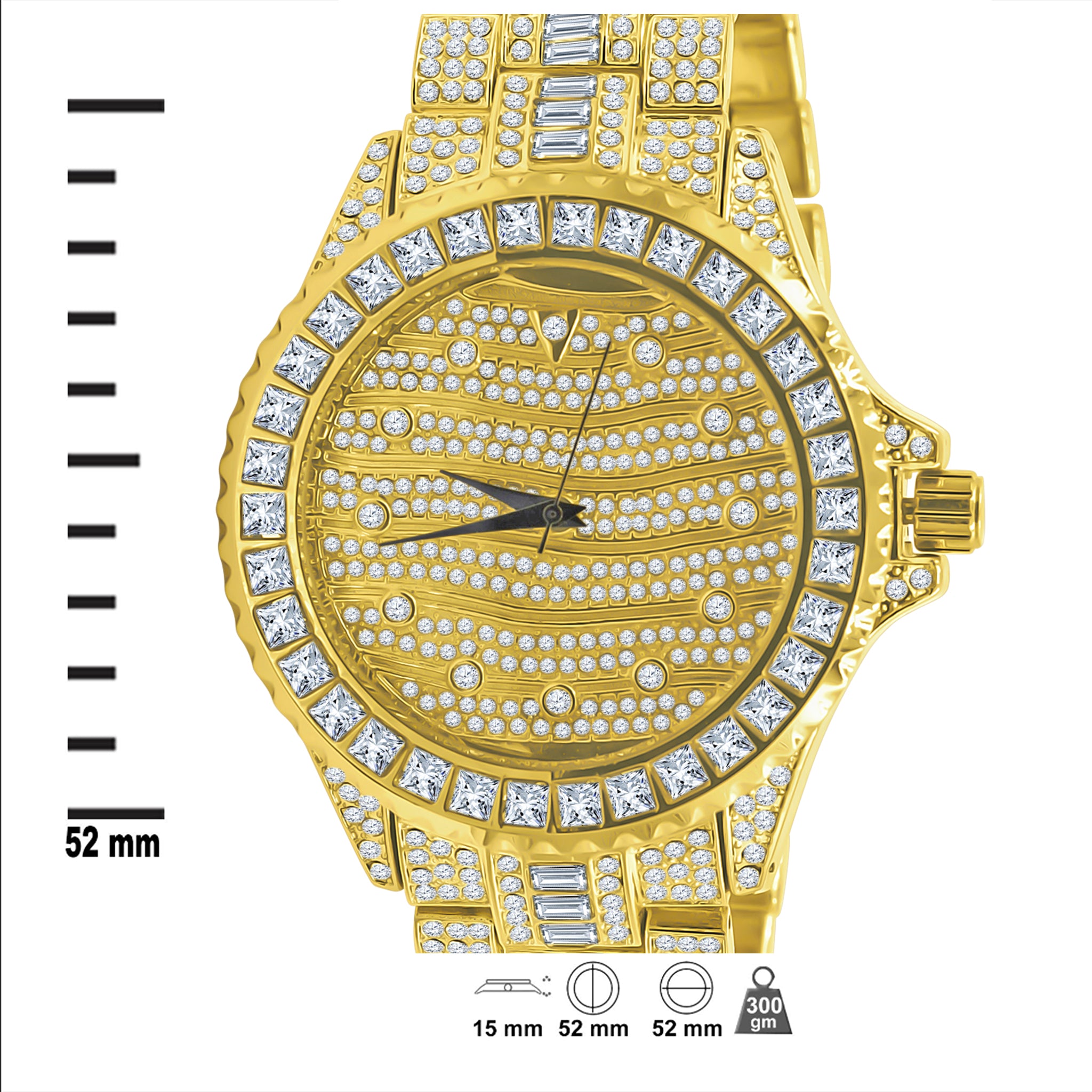 Watches for Women Men Top Brand Luxury Bling Iced Out Watch Fashion  Wristwatch Hip Hop Gold Watch Men Gift Diamond Watch Ladies - AliExpress