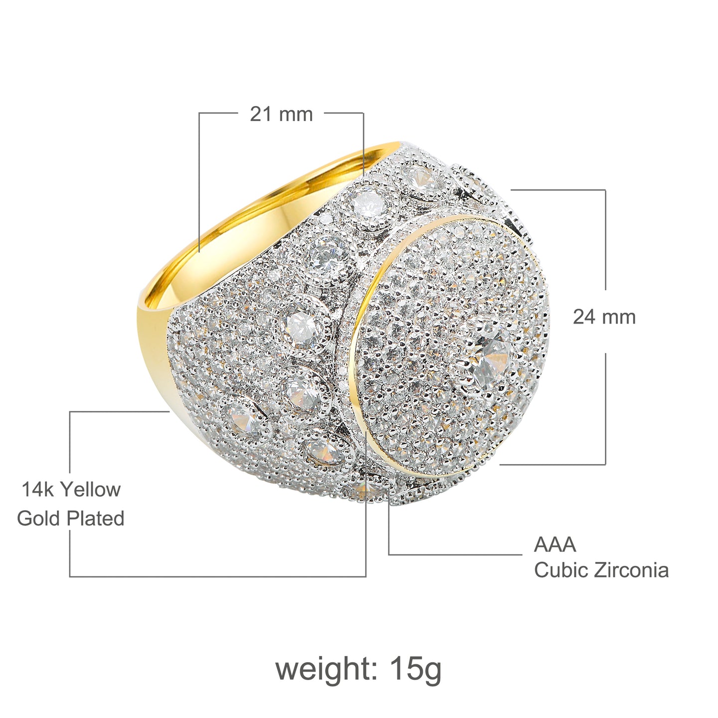 RINK 925 SILVER RING  |  9211042