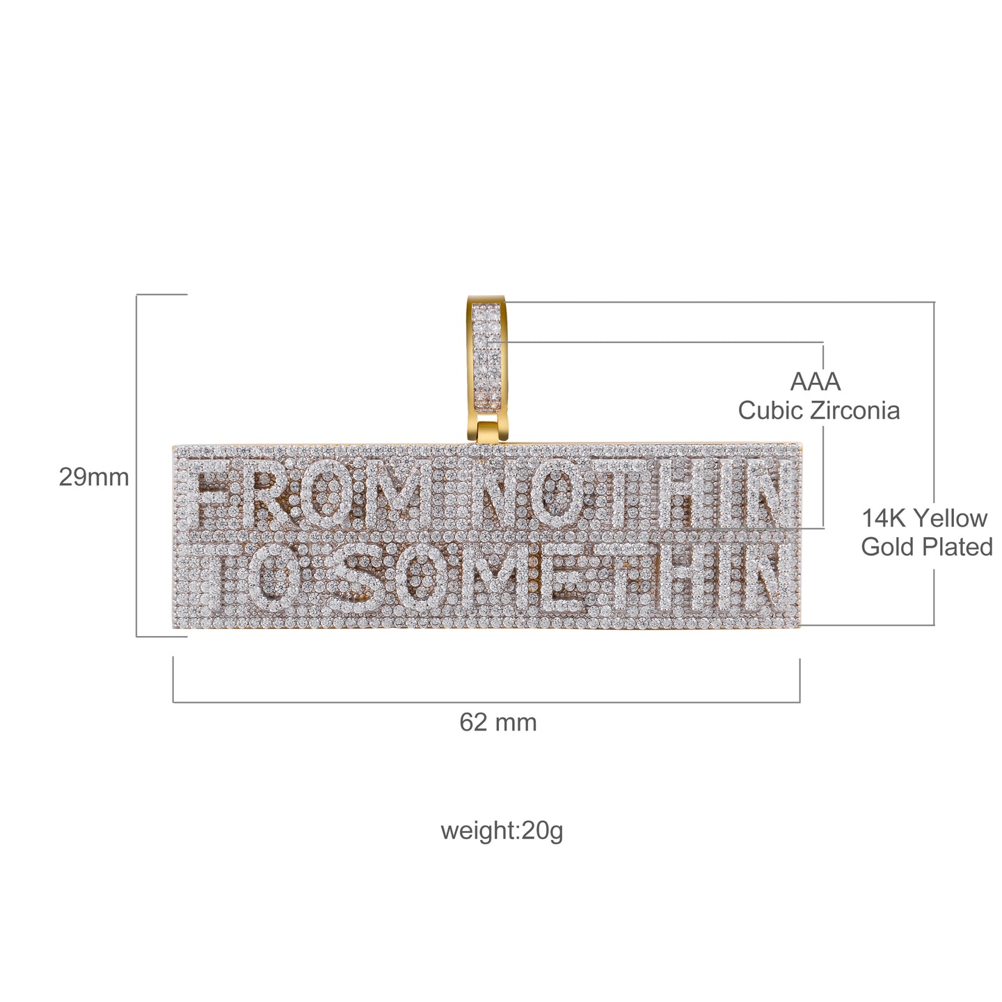 QUOTE CZ 925 Pendant | 9211202