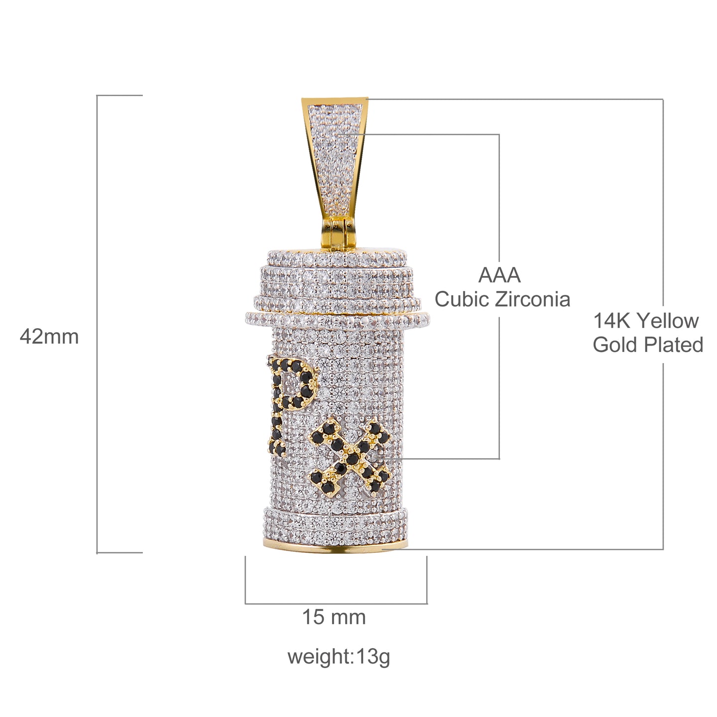 EXOTIC CZ 925 Pendant | 9211162