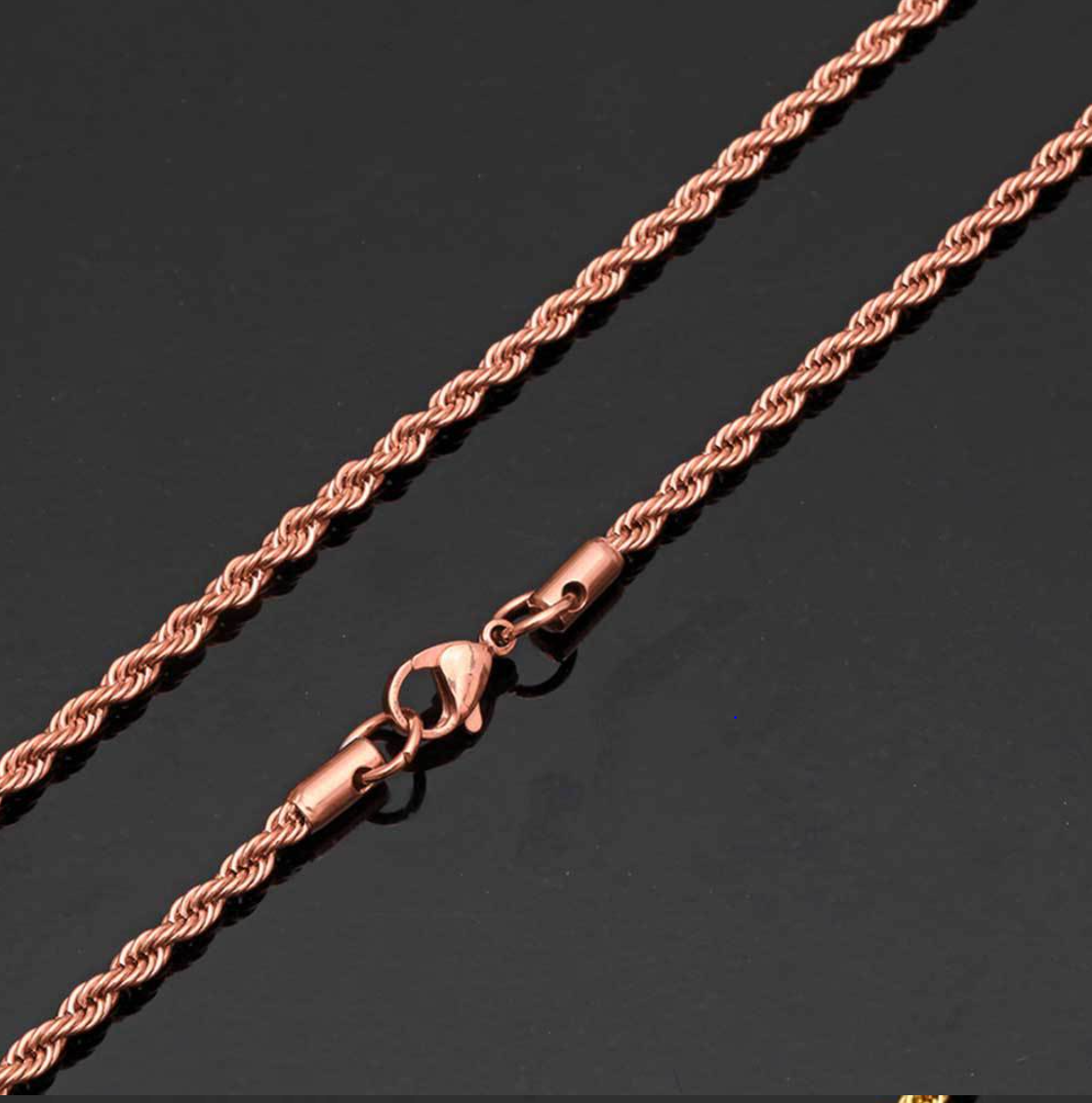 ROPE 3MM CLASSIC STEEL CHAIN I 938085